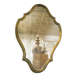 Miroir baroque doré 59x39cm