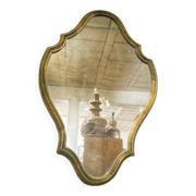 Gold baroque mirror 59x39cm