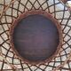 Large basket / laundry basket - vintage wicker toy basket