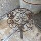 Wrought iron coffee table