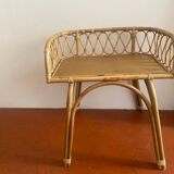 Rattan coffee table