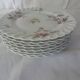 8 flat plates Haviland 426112 Sylvie flowers small roses Limoges