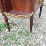 Antique Louis XVI style chest of drawers with marble top