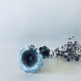 Iron flower candle holder