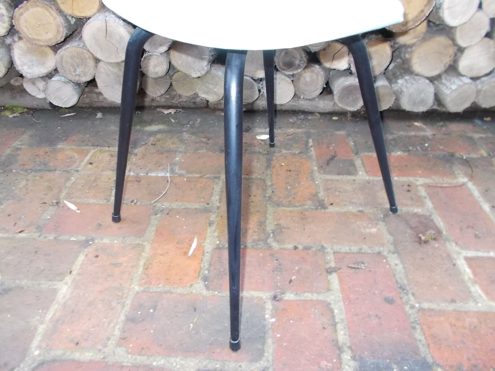 Vintage foot set skai sky blue tapered feet