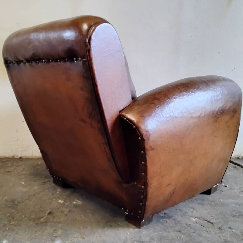 Old club chair