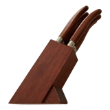 Block of 6 steak knives