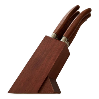 Block of 6 steak knives