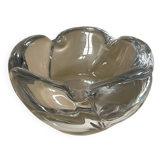 Daum France crystal ashtray 1970.