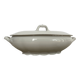 White earthenware vegetable dish, Maekin England