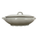 White earthenware vegetable dish, Maekin England