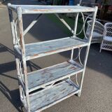 Rattan shelf