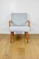 Vintage armchair with armrests Loft - blue sky