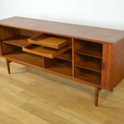 Enfilade danoise en teck par Arne Vodder modèle OS37 / Sibast 1960