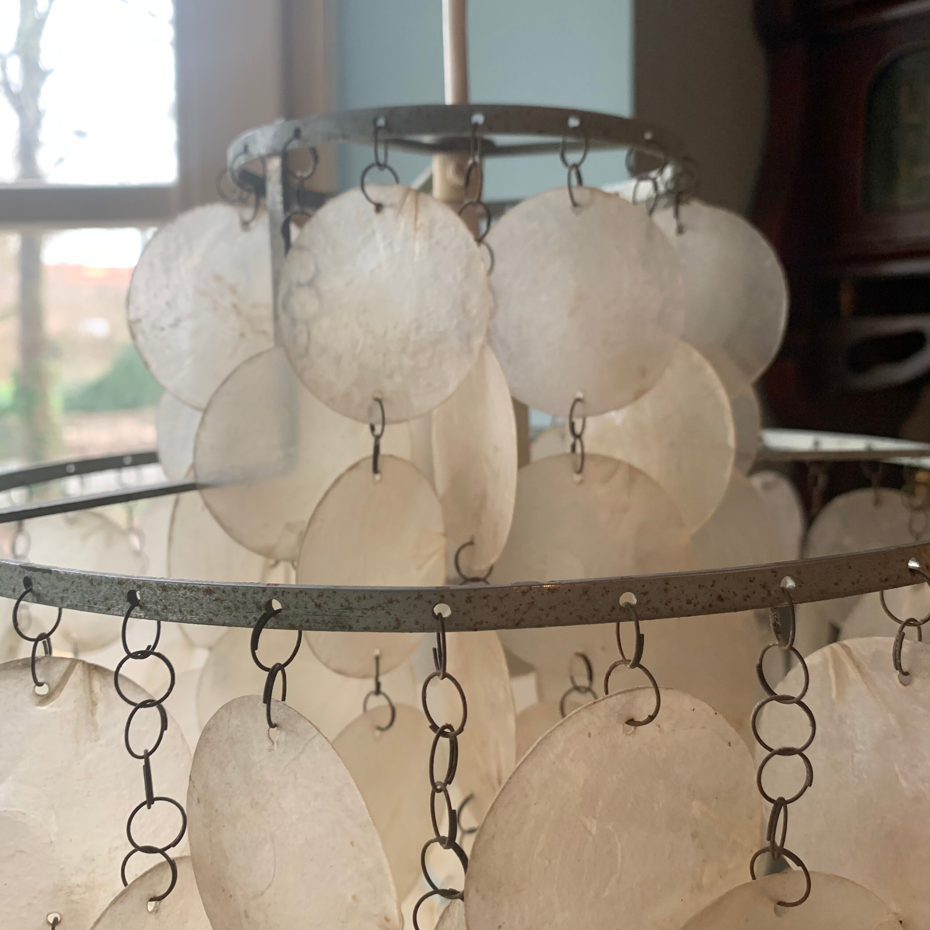 Suspension en nacre Fun 2 DM par Verner Panton