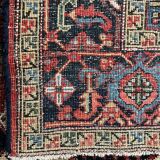 Ancient Heriz Carpet – Cobalt Blue & Indigo – 330 x 218 cm