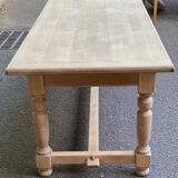 Renovated 210cm farmhouse dining table from the 20th century