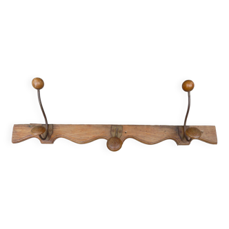 Old wall coat rack