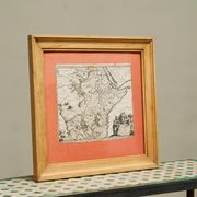 Rare original map of Ethiopia from the 17th century by Willem Janszoon Blaeu.
