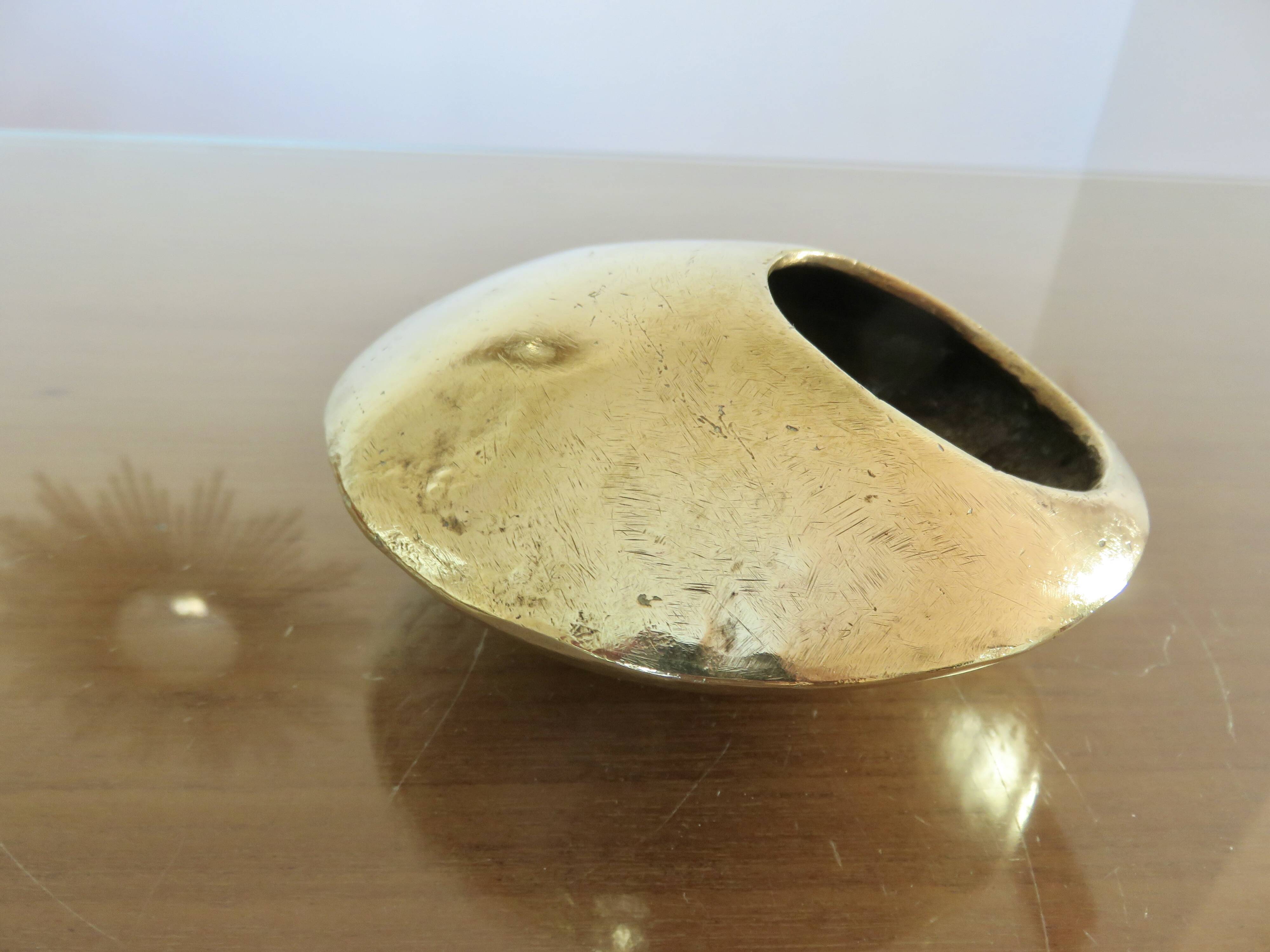 "Ashtray 'ORB' by Roger Tallon, XXL, the largest model, space age, 1970."