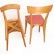 Pair of 50s bistro chairs