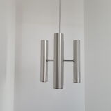 Vintage chrome pendant lamp