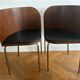 Set of table and 4 teak chairs, Fusion model by Sandra Kragnert for IKEA, Sweden, 1970s: