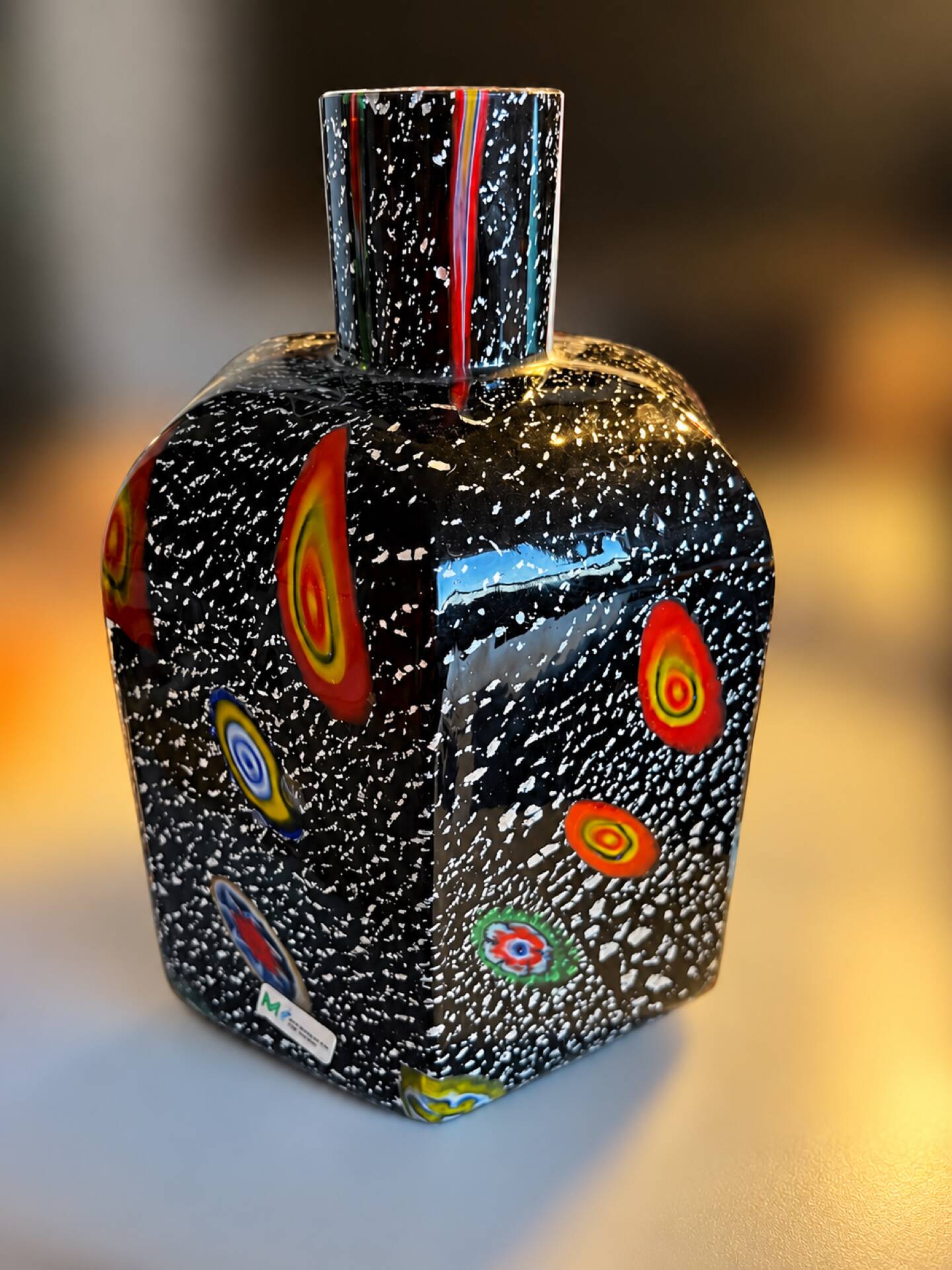 Murano vase by Michielotto