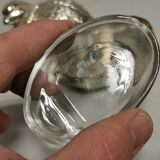 Set Salt + Pepper + Vintage mustard in the shape of birds / quails DLG Mauro Manetti