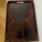Plateau Christian Dior lucite laiton