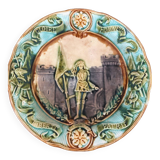 Joan of arc decorative plate