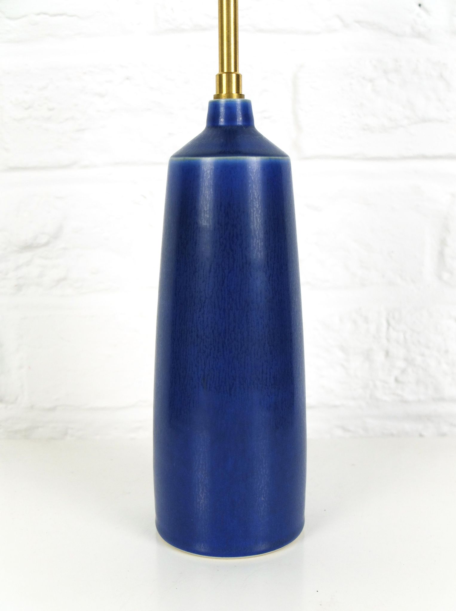 Scandinavian ceramic table lamp Per Linnemann-Schmidt for Palshus, Denmark, 1960s