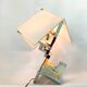 Large Geometrical table lamp by Lumica, Spain, 1970s