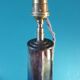 Tall Art Nouveau stoneware table lamp with three handles. France, 1920