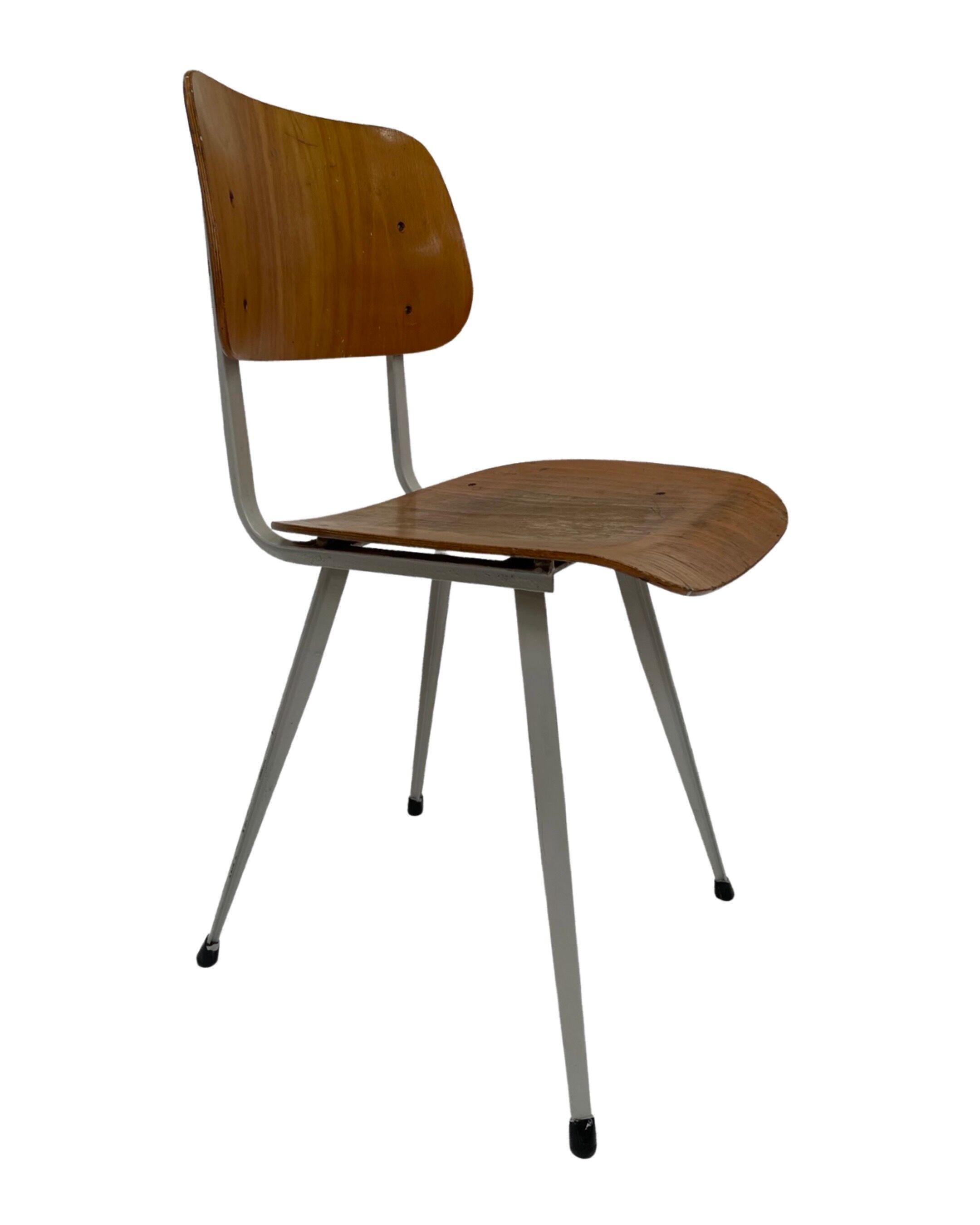 Vintage marko holland school chair 1960s design