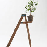 Wooden painter's stepladder