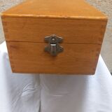 Boîte vintage en bois