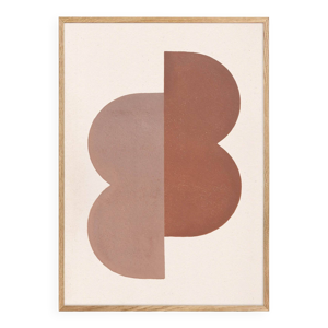 Peinture 50x70 ''Riad'' - terracotta