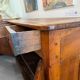 19th-century walnut buffet – 3 drawers