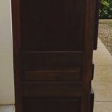 Standing man two doors one drawer solid oak