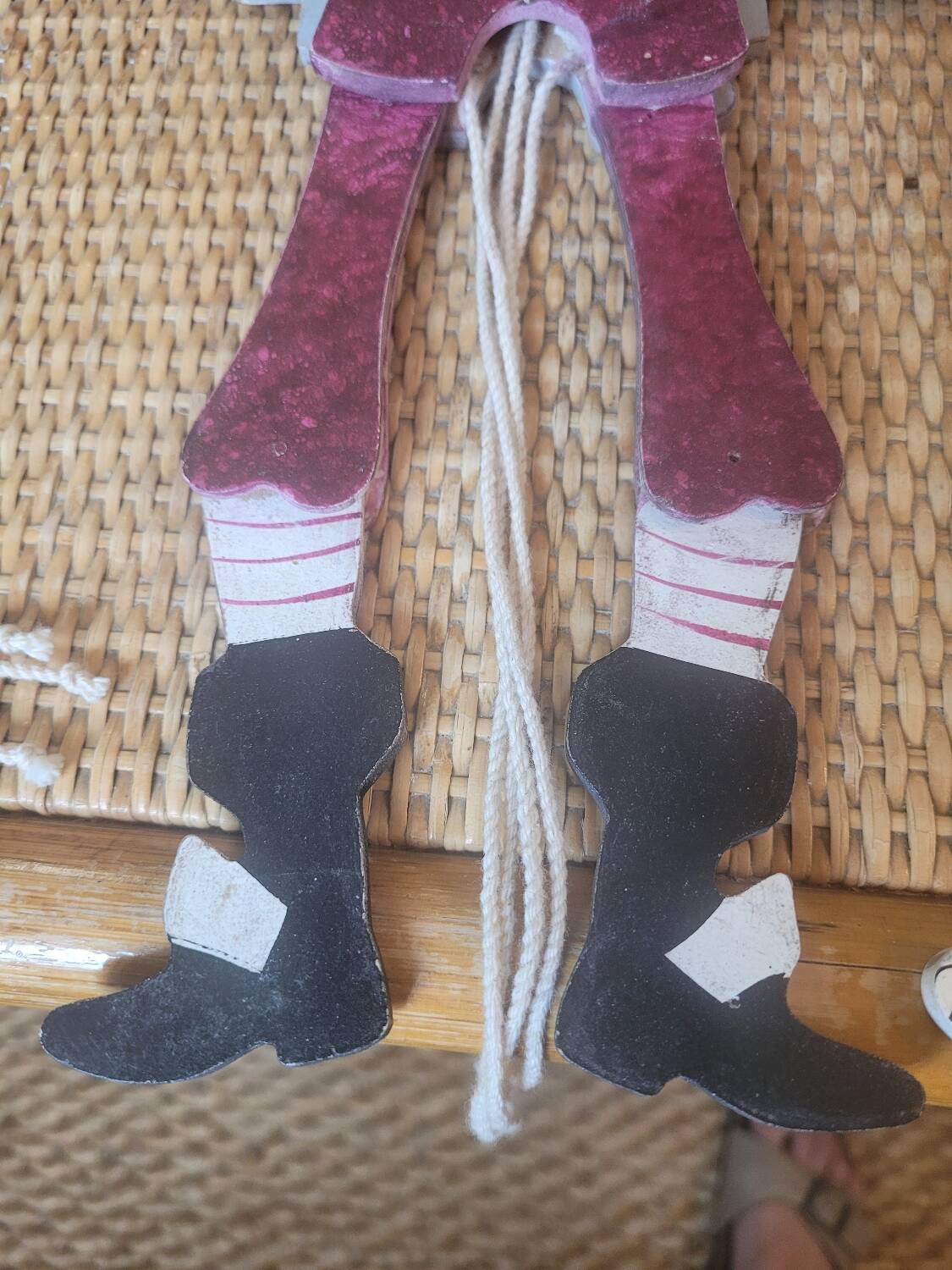 Set of 3 wooden puppets