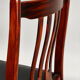 4 rosewood chairs from the 1960s in Scandinavian design.