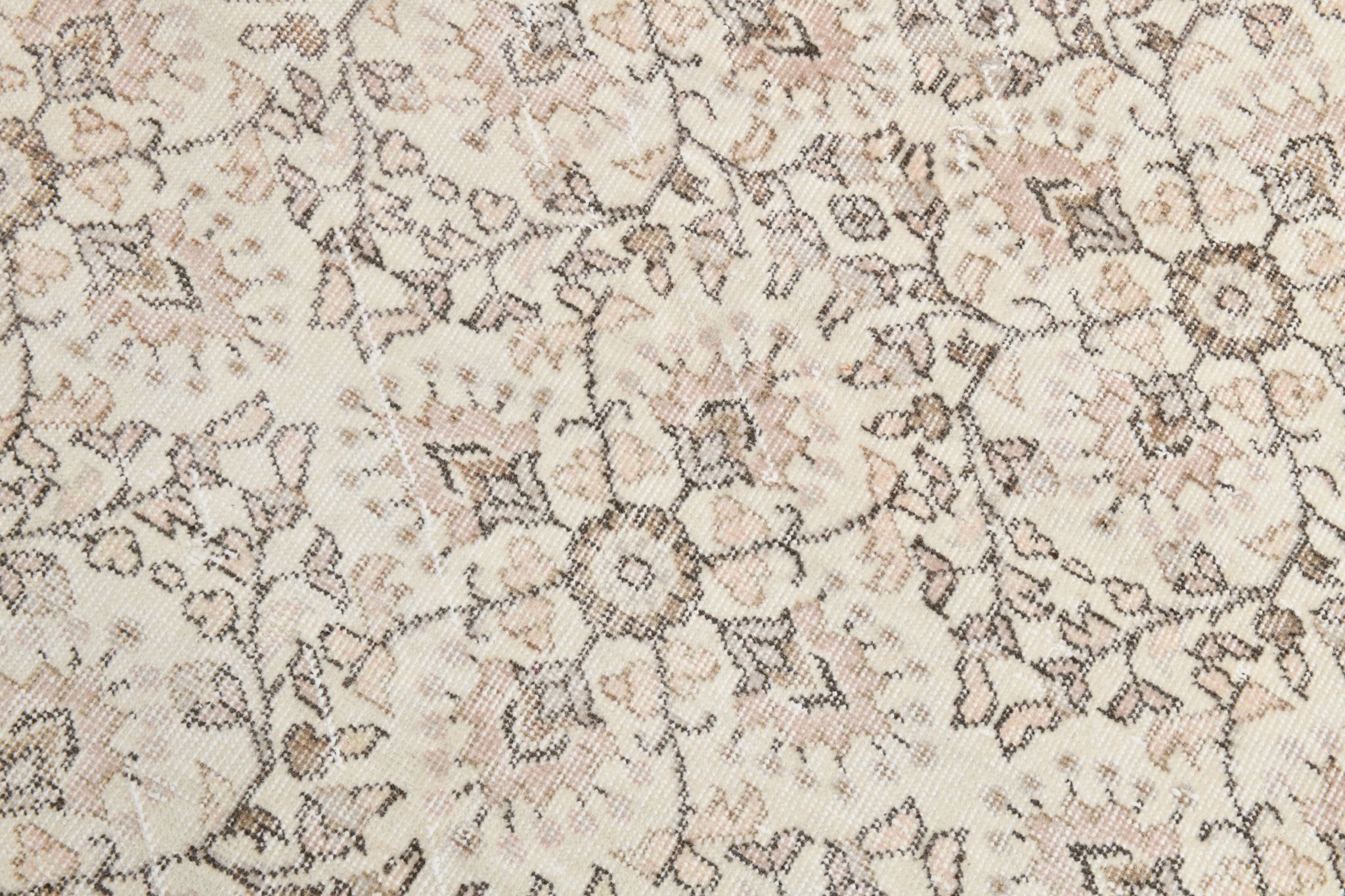 Tapis vintage bordé, 218x326cm