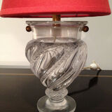 Small glass lamp. Around 1940
