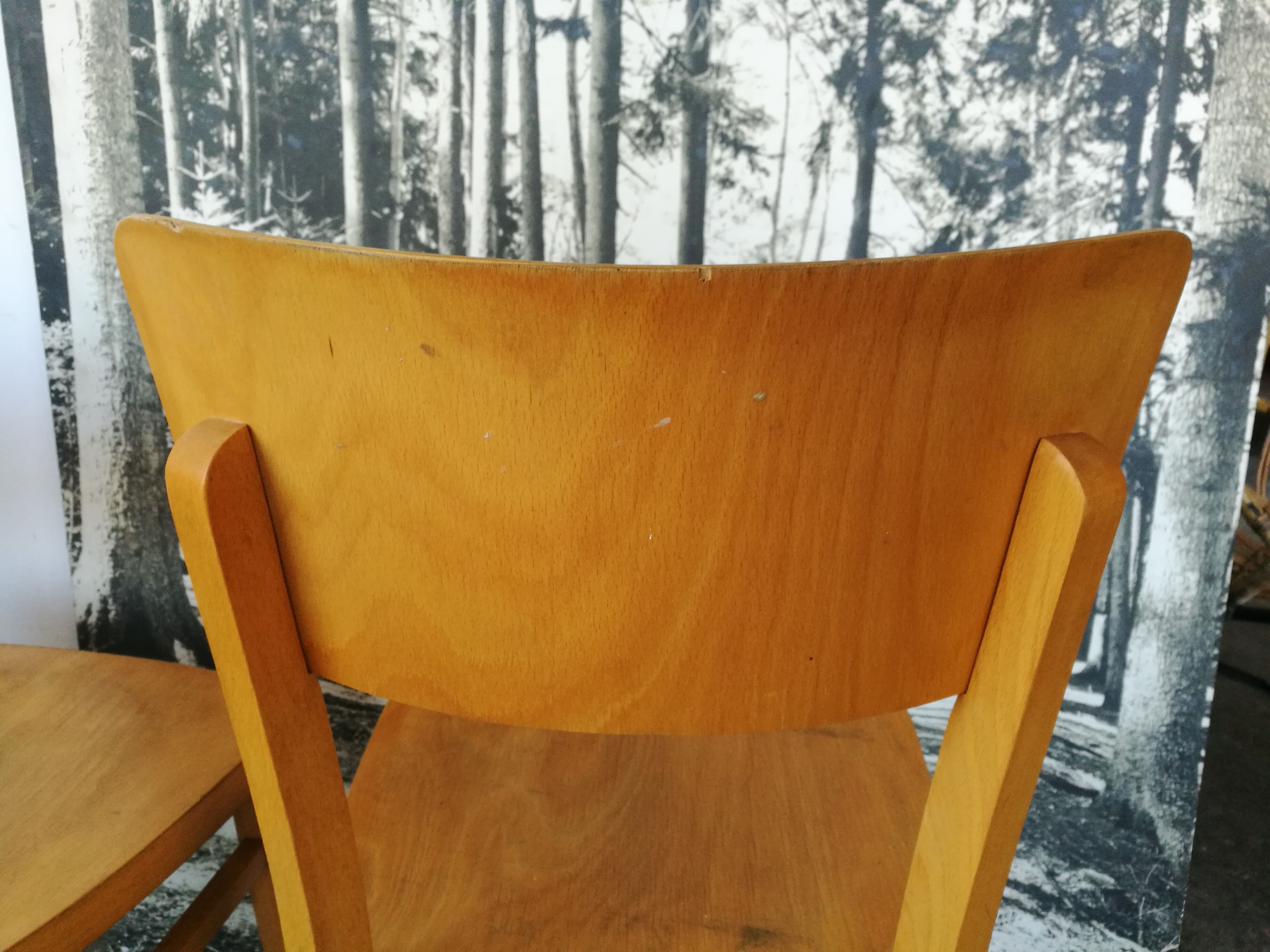 Set of 4 Thonet bistro chairs