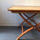 Mahogany boat folding table