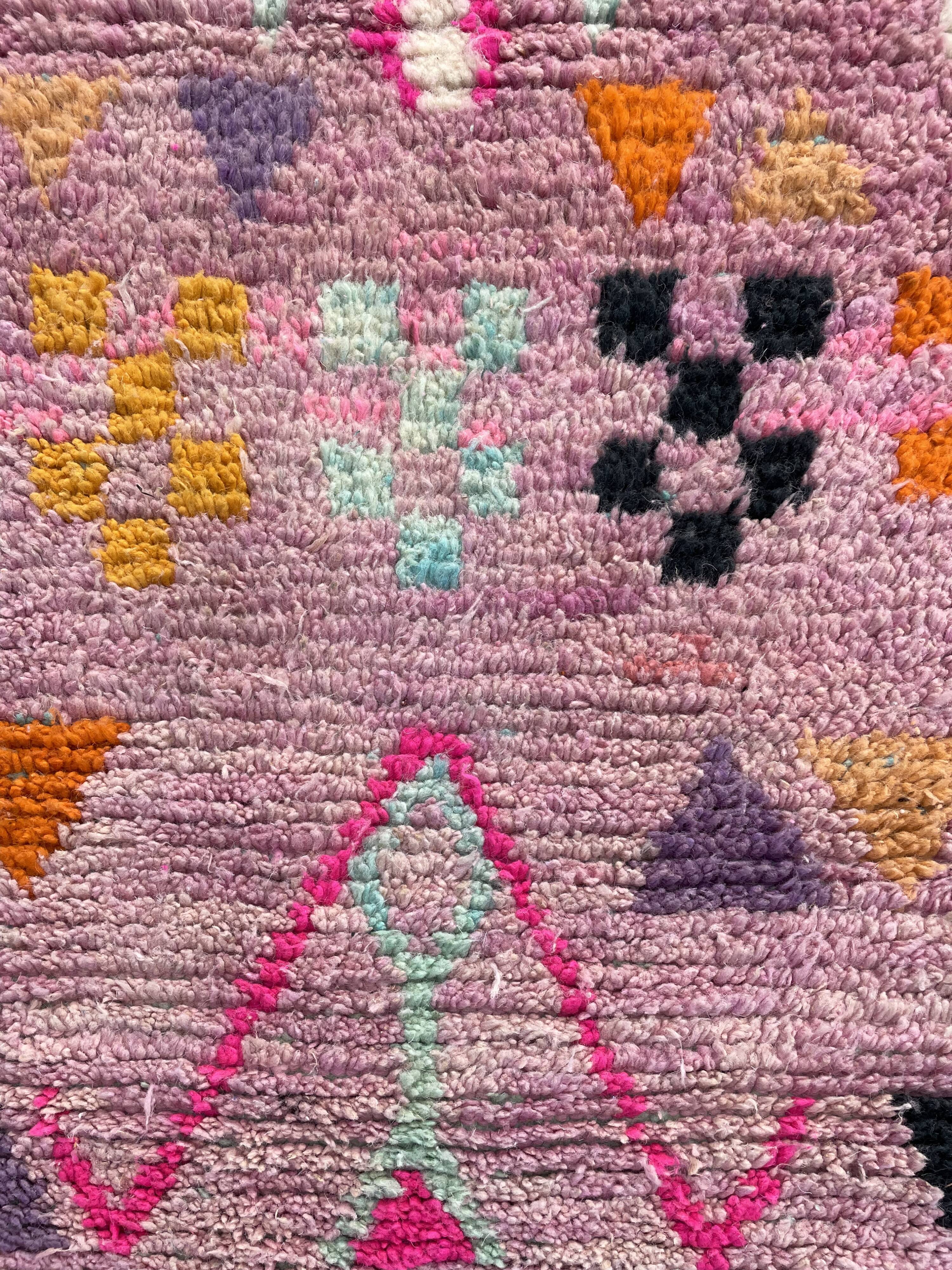 Berbere wool corridor carpet