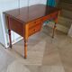 Small minister's desk - 3 drawers - cherry wood - Louis Philippe style