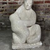 Plaster sculpture by dragoljub milosevic 1970