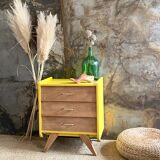 Dresser raw wood & ochre